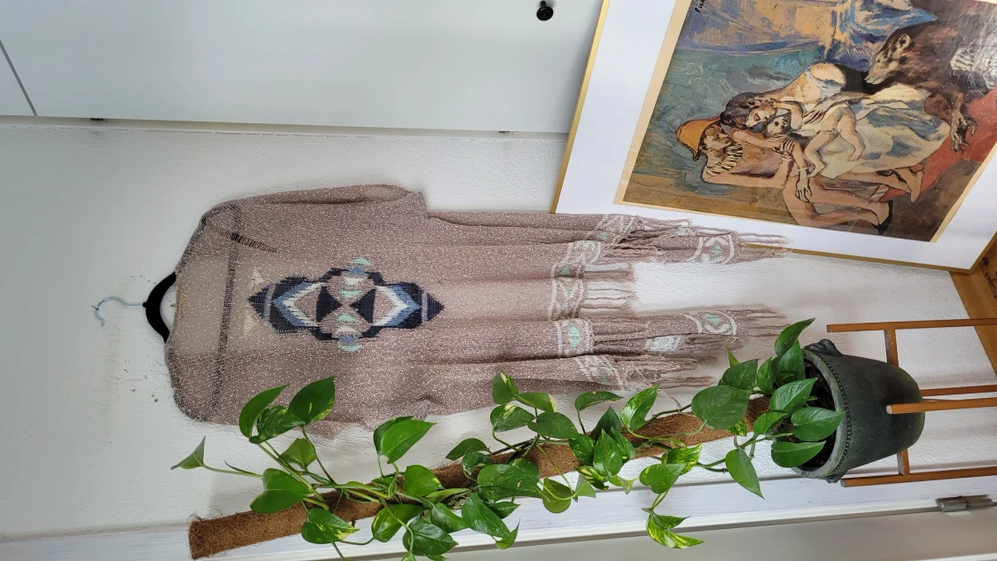 Virkad kimono från Hollister