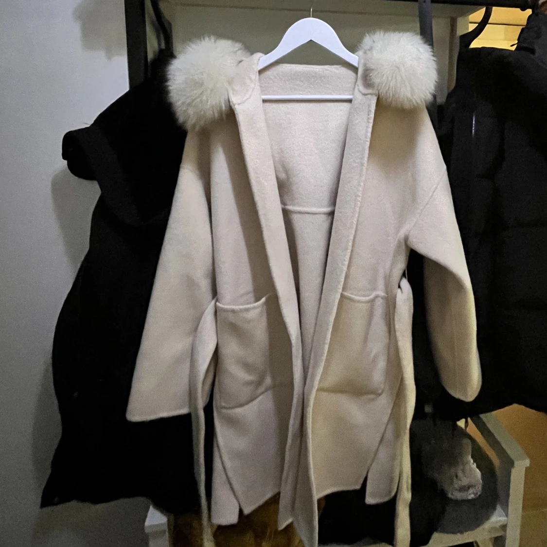 Kappa med päls  - 90