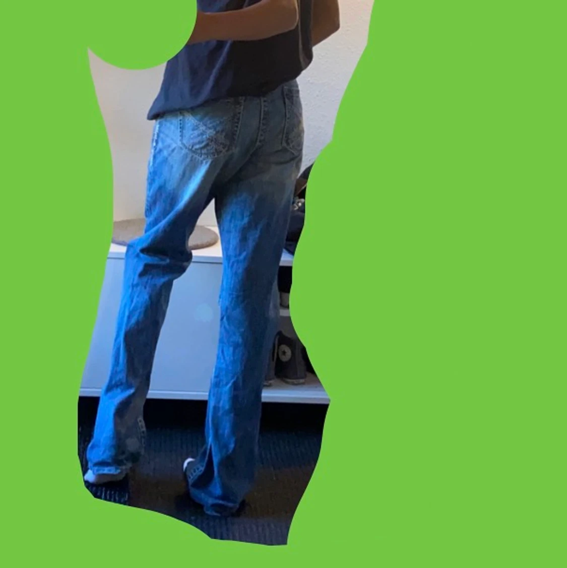  Lågmidjade snygga jeans . - 90