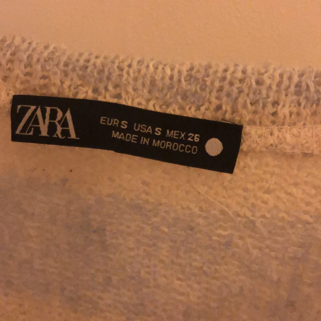 Stickad zara tröja  - 91