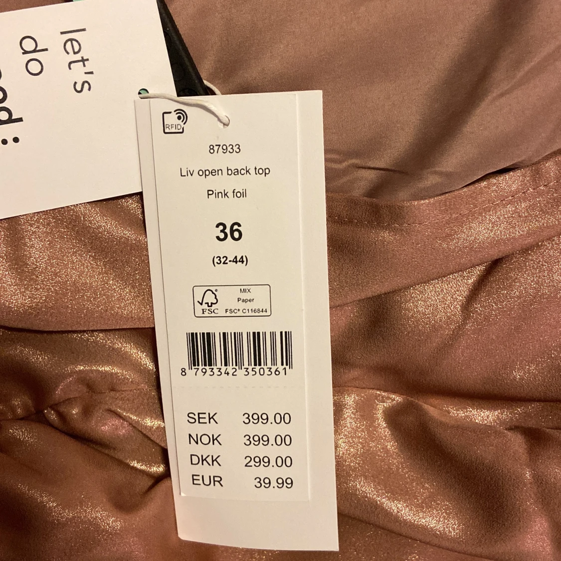 Gina tricot blus 36  - 91