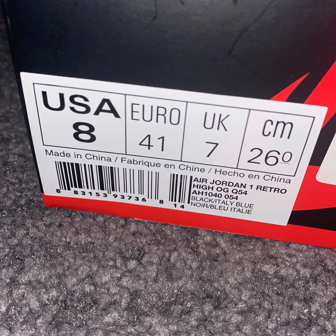 👻 Jordan 1 retro high 👻 - 90