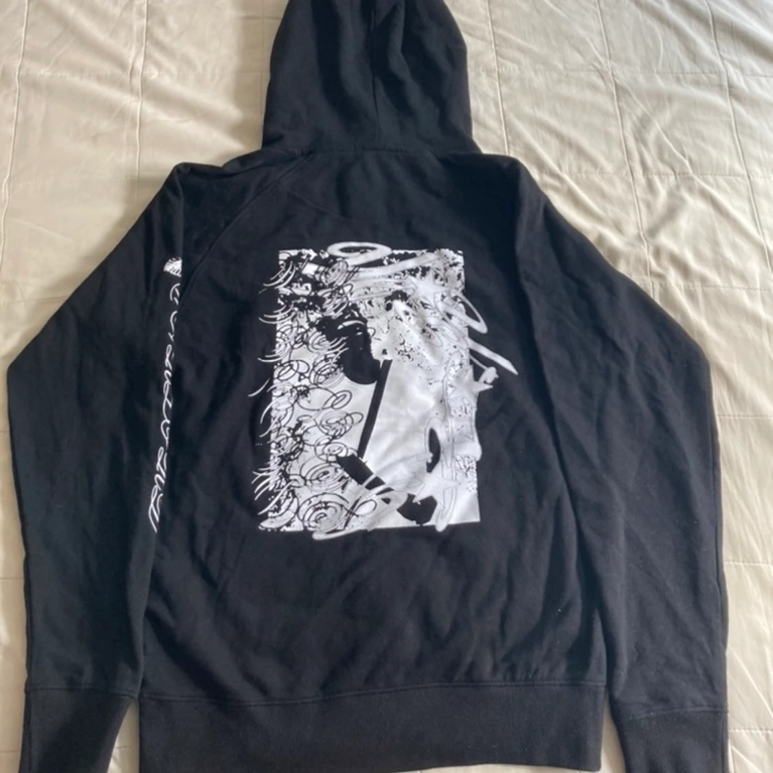 Yung Lean Warlord hoodie TRUE BLACK - 90