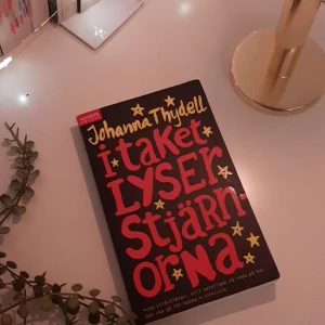 I taket lyser stjärnorna  - Omtalad på tiktok. Jätte mysig bok. ( boken är läst och i helt okej skick )