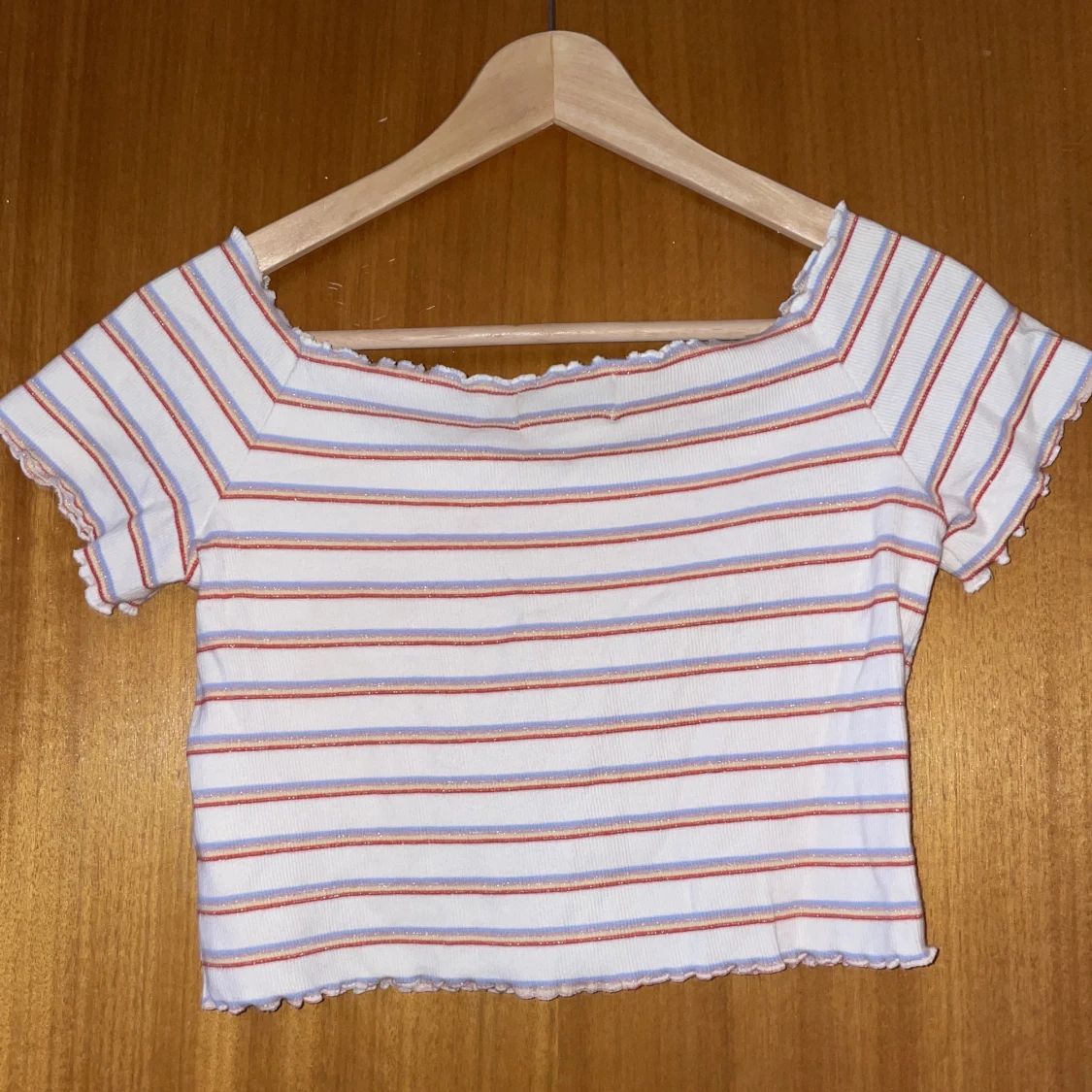 Randig kroppad topp  - 91