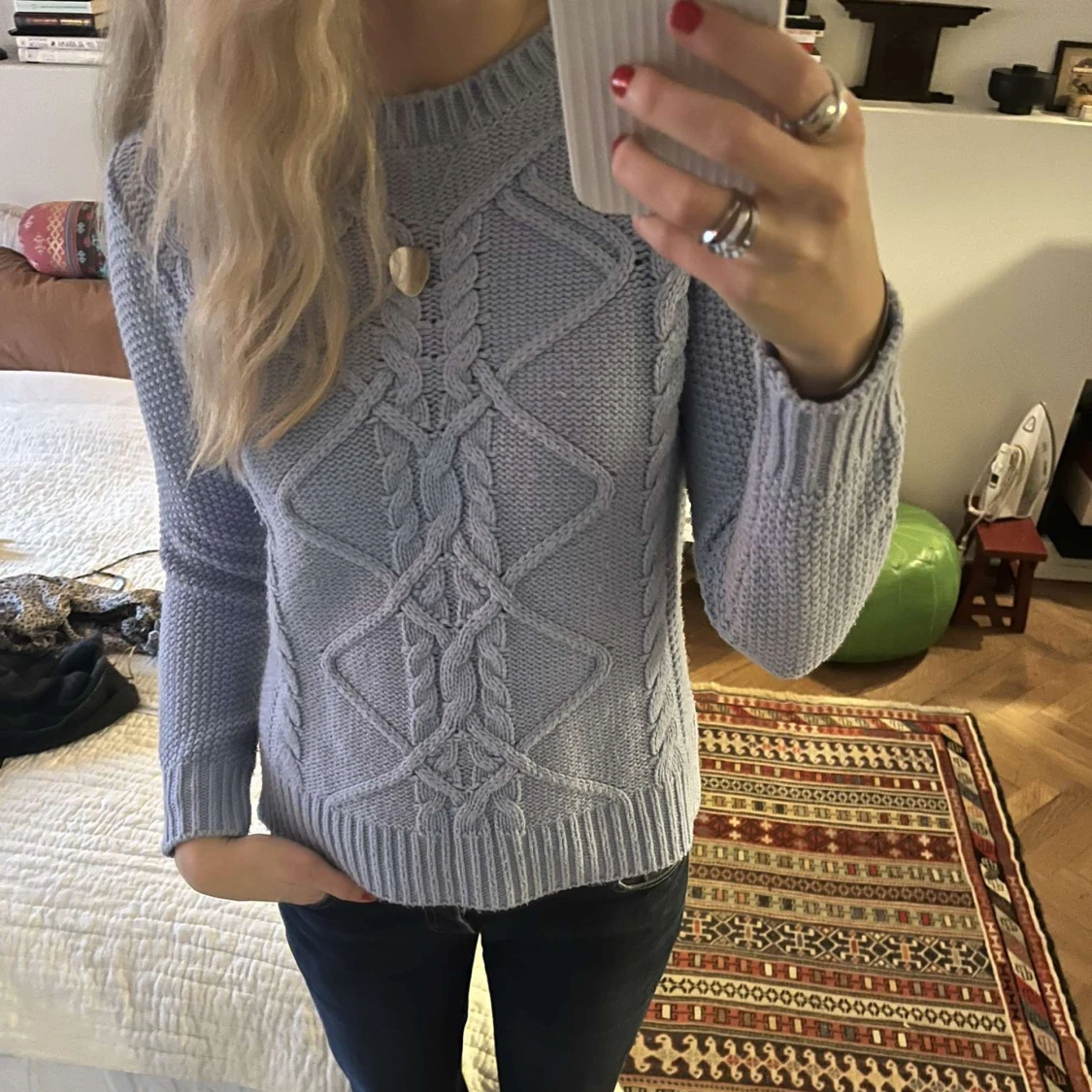 Stickad tröja  - 91