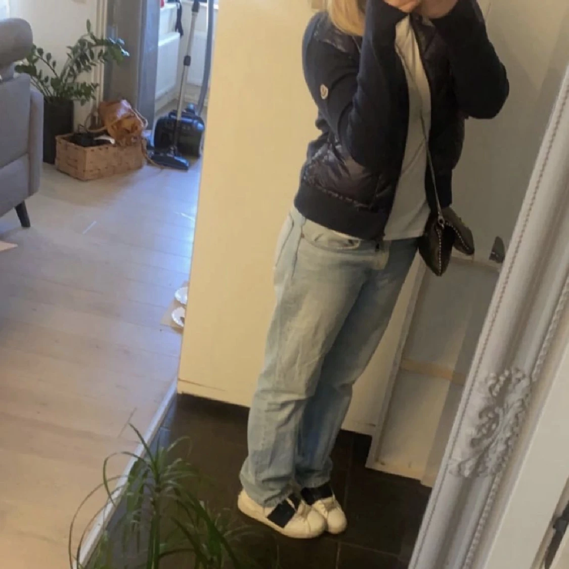 Ljusblåa jeans  - 90