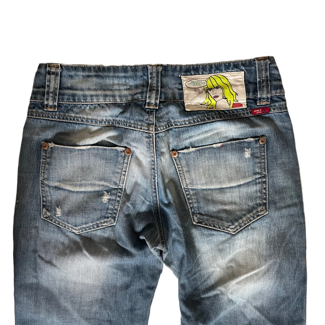 Lågmidjade jeans - 90