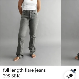 Jeans - Jeans från gina endast använda en gång! Jätte snygga men har andra.. frakt =60kr💗