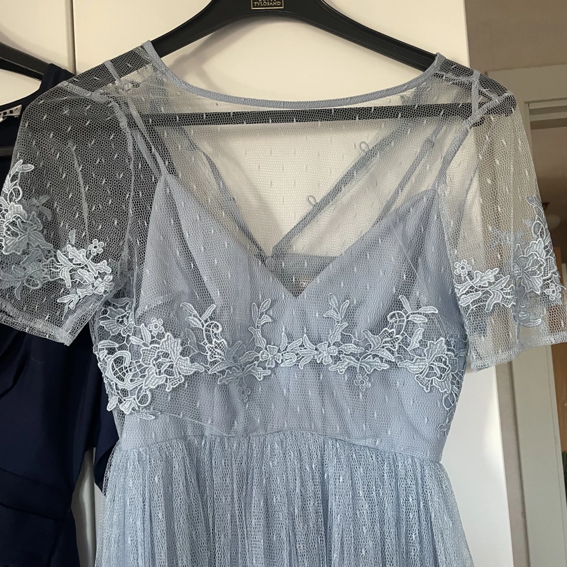 Balklänning i Blå Spets - 91