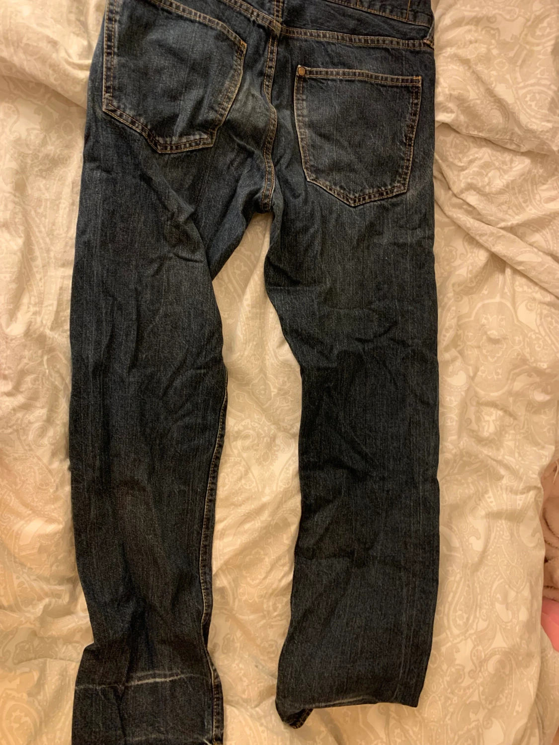 Mörkblå jeans - 90