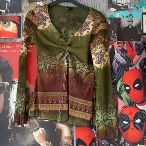 Green boho shirt  - Not my style 