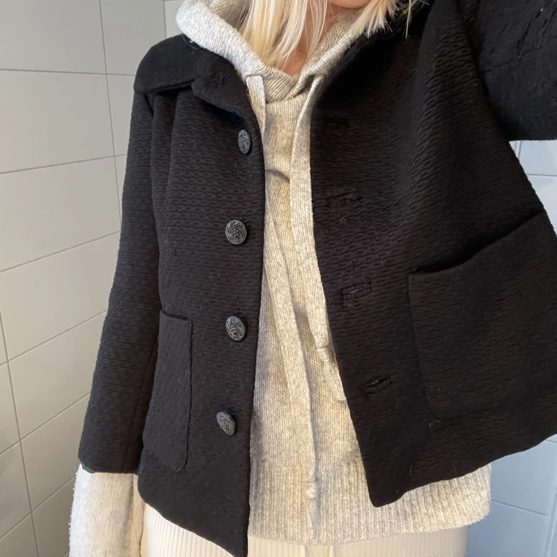 Kappa med trekvartsärm - 90