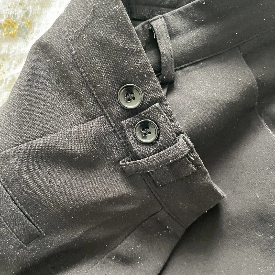 Lågmidjade kostymbyxor 