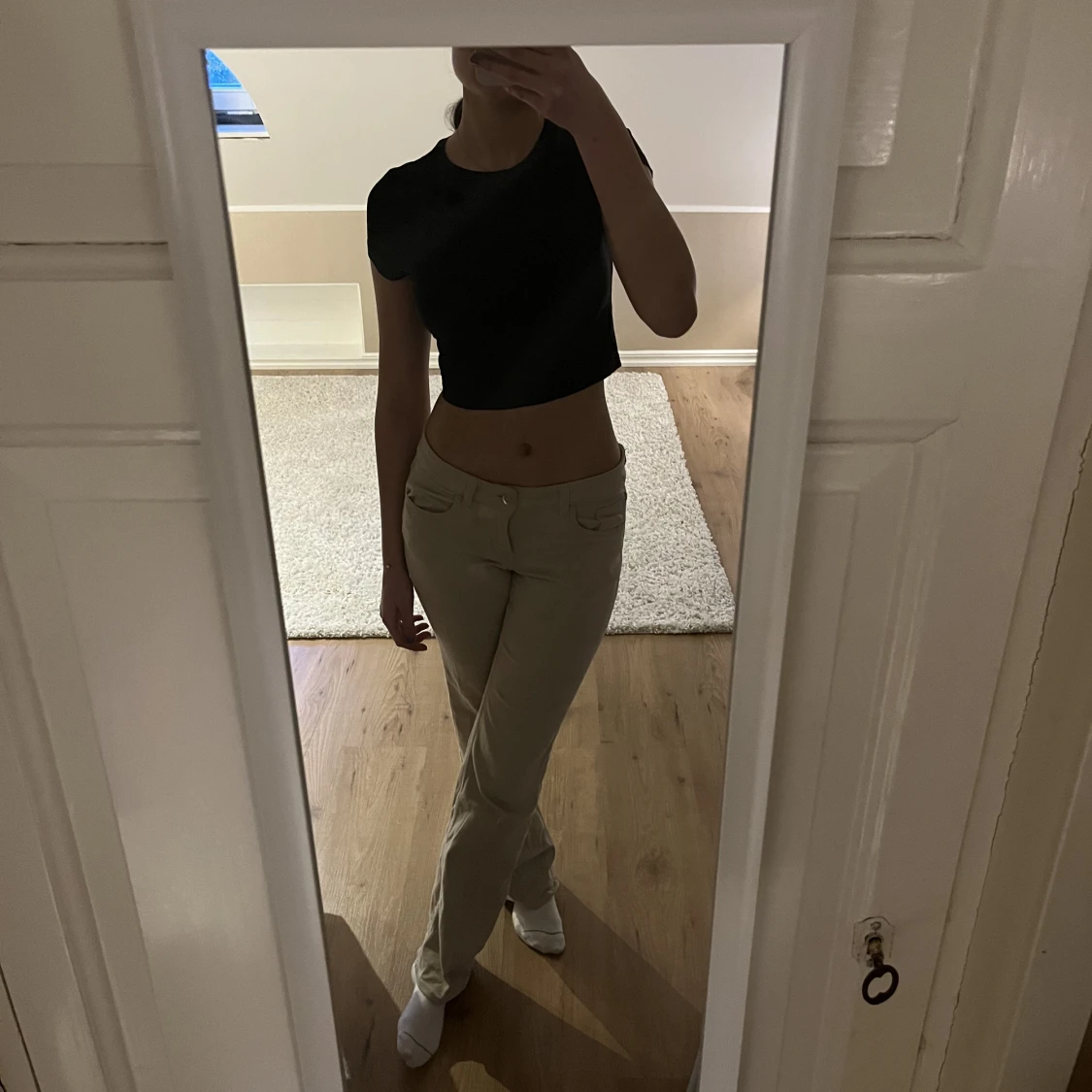 Lågmidjade jeans