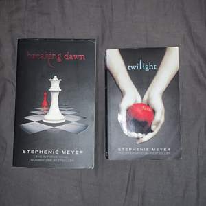 Första och sista i bokserien Twilight. Det är på engelska och perfekt för den som vill börja läsa mer på engelska, samt fantasy med kärlek! 