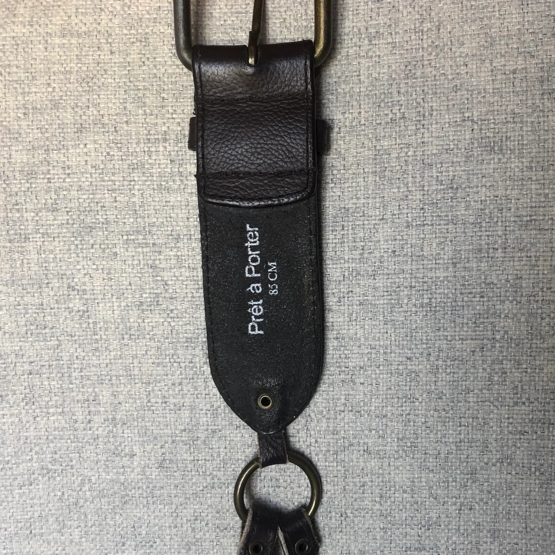 unikt skinn bälte - 90