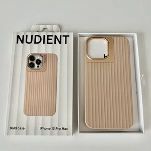 NUDIENT Mobilskal iPhone 13 PRO Max  - Färg linen beige, nypris 399kr. Nytt och oanvänt! Passar iPhone 13 PRO Max 