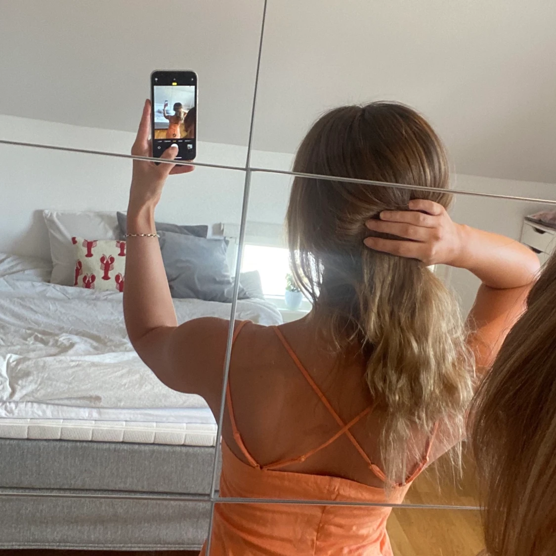 ORANGE KLÄNNING - 91