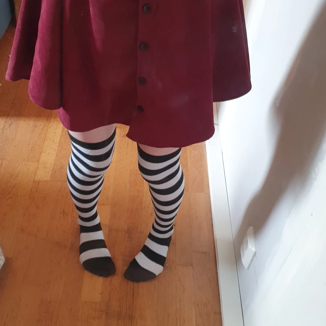 Striped kneesocks
