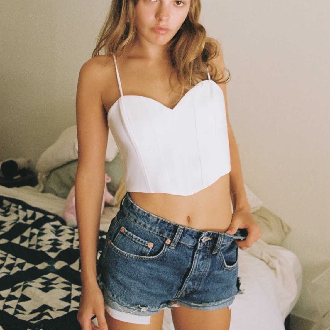 Zara jeansshorts