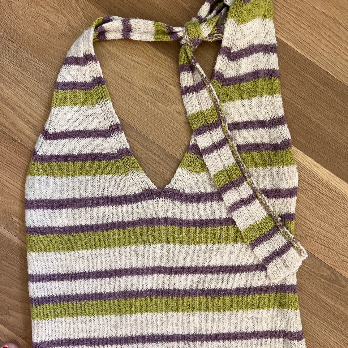 stickad klänning - 91