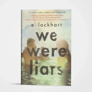 We were liars - We were liars by E. Lockhart, English edition. It’s new and never used.