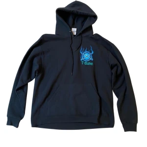 Vintage hoodie - Hoodie med coolt tryck på baksidan