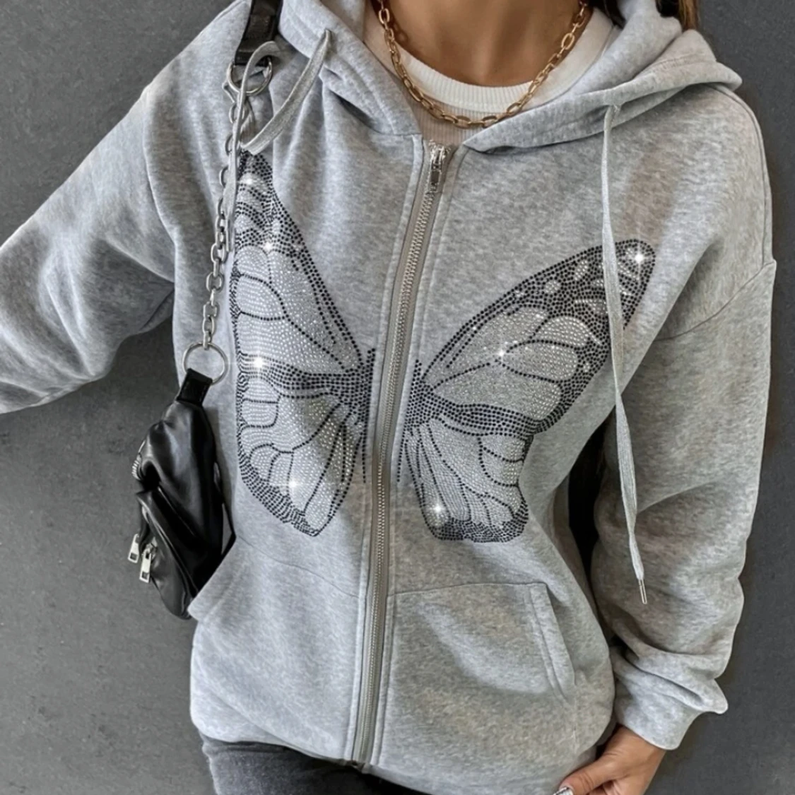 Zip-up hoodie - 91