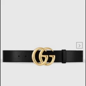 Gucci bält - Använd några gånger, har gjort extra hål