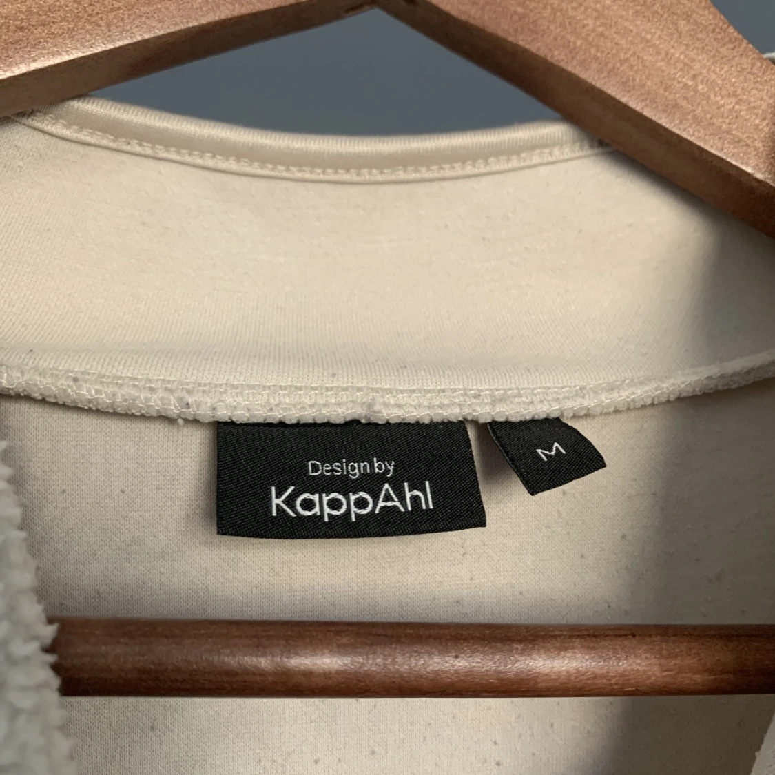 Vit mysig tröja  - 90