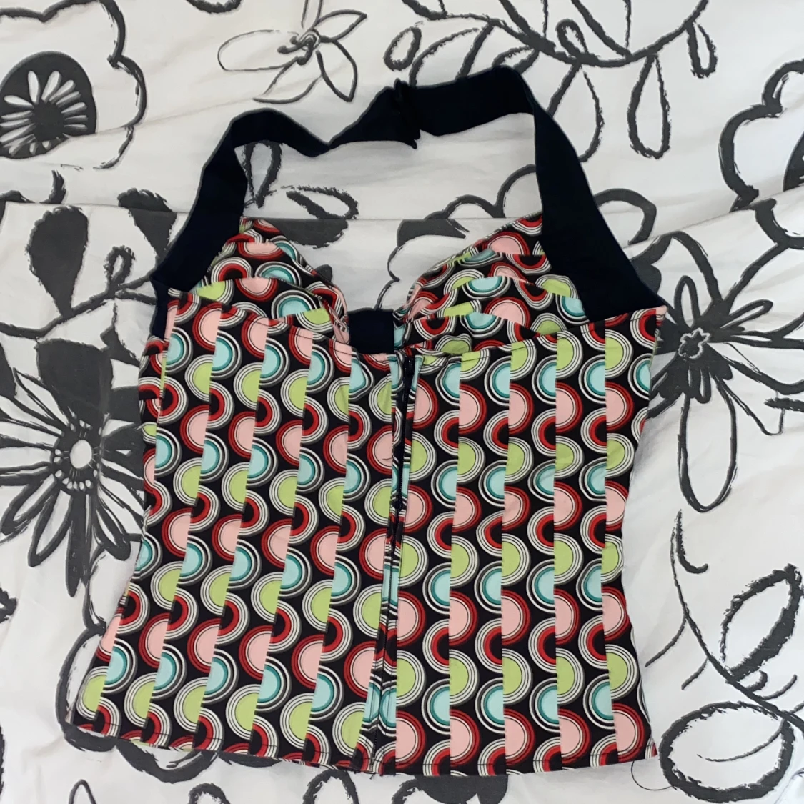 Flerfärgad topp - 91