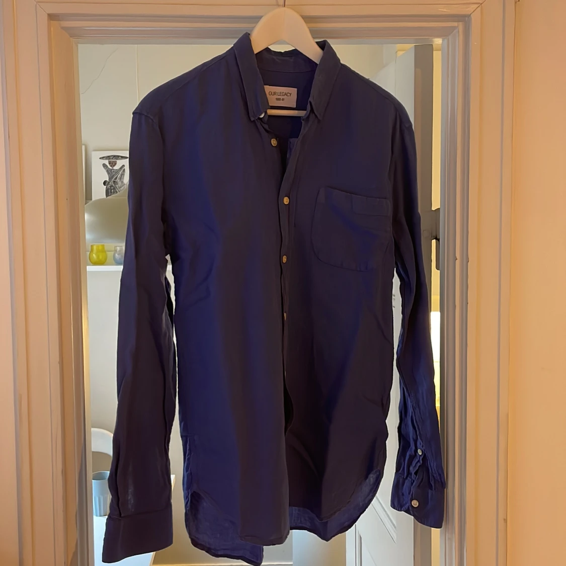Our Legacy linneskjorta i bra skick