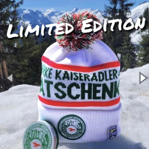 Afterski mössa - Säljer denna helt oöppnade balla mössan från Afterskiteam! As fet och snygg! 