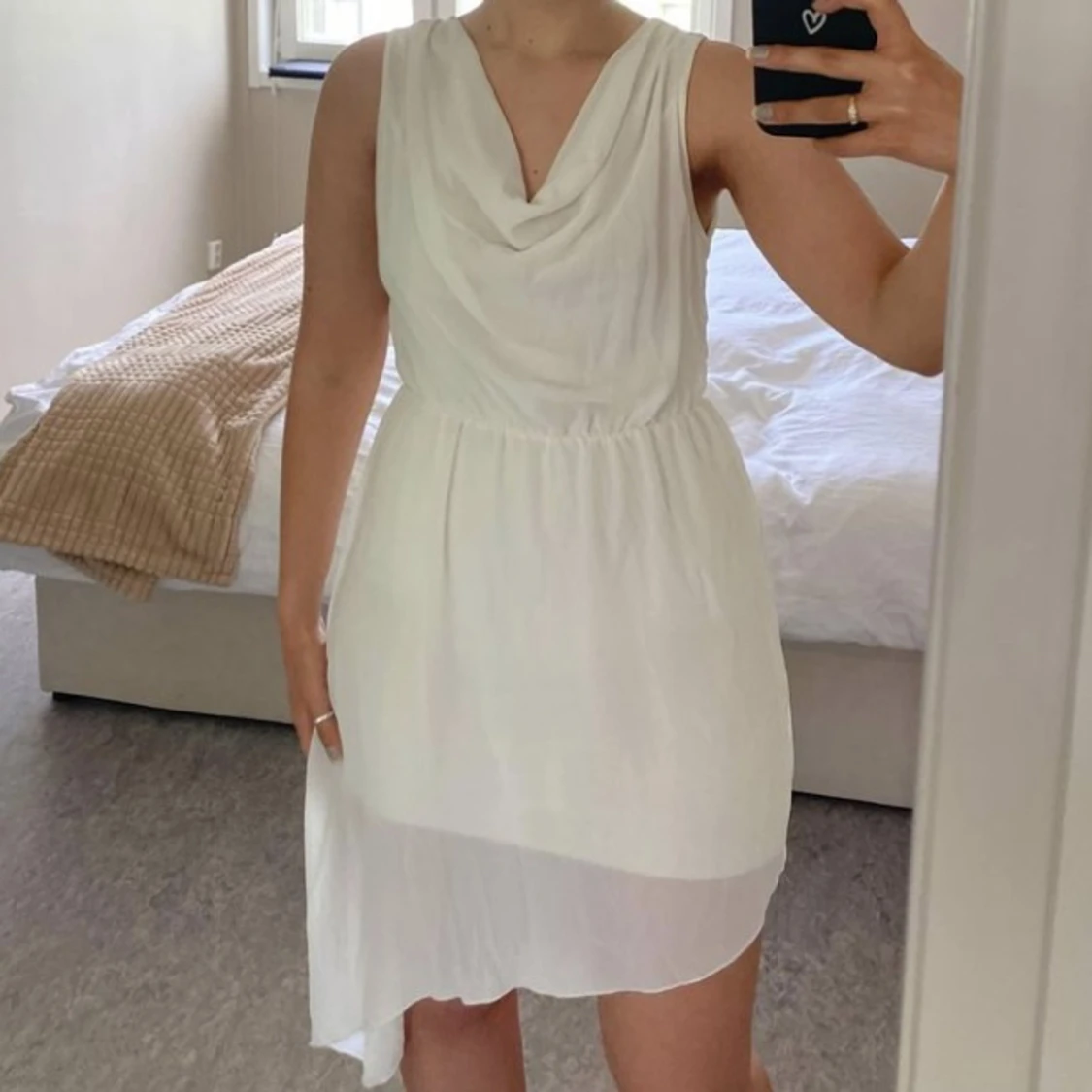 Klänning vit | studentklänning  - 90