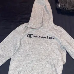 Grå hoodie från champion, knappt använd 
