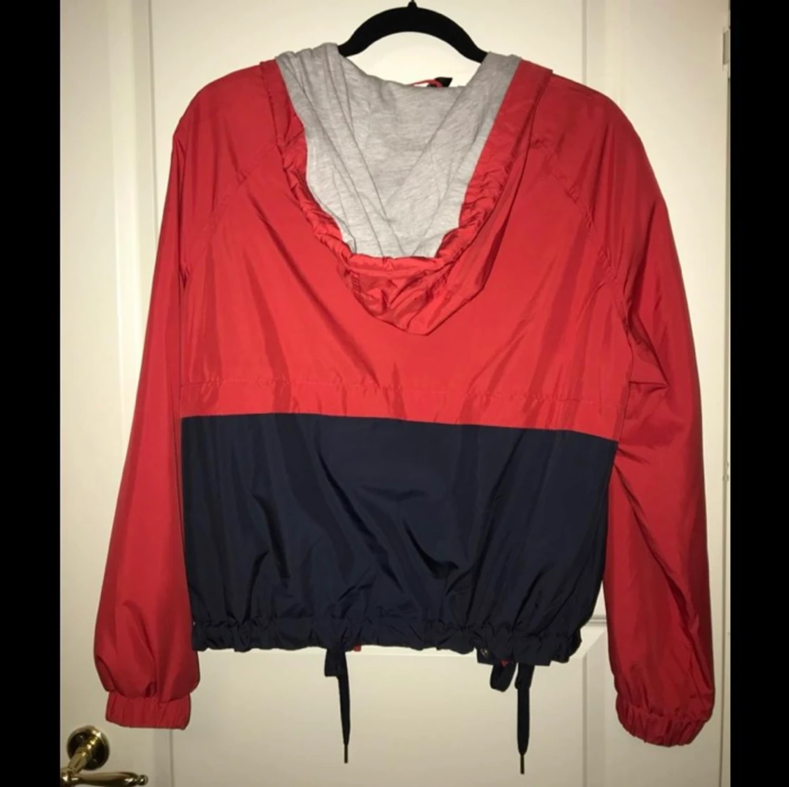Jacka blå / röd  - 90