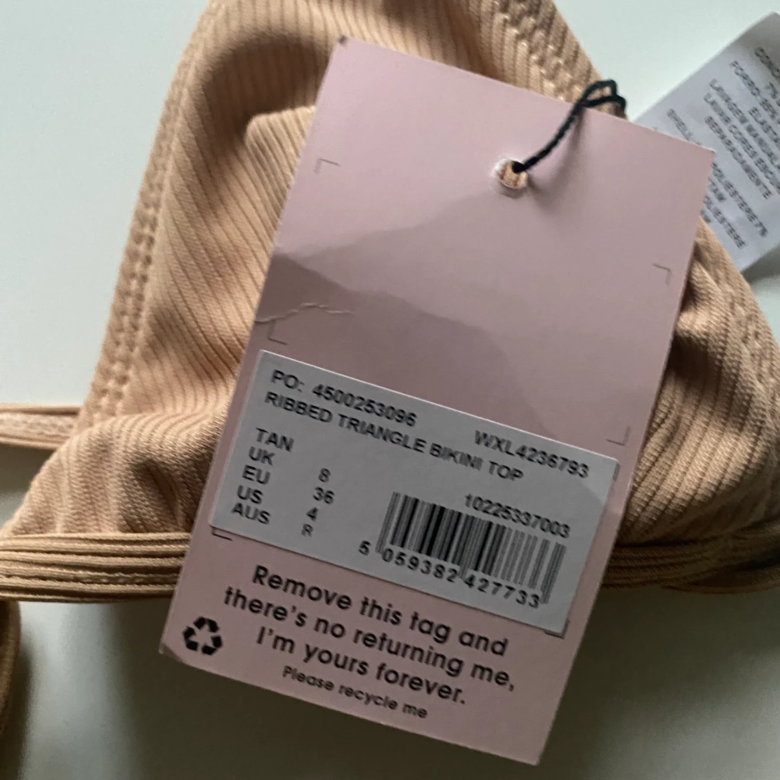 Beige bikini, överdel+underdel - 91