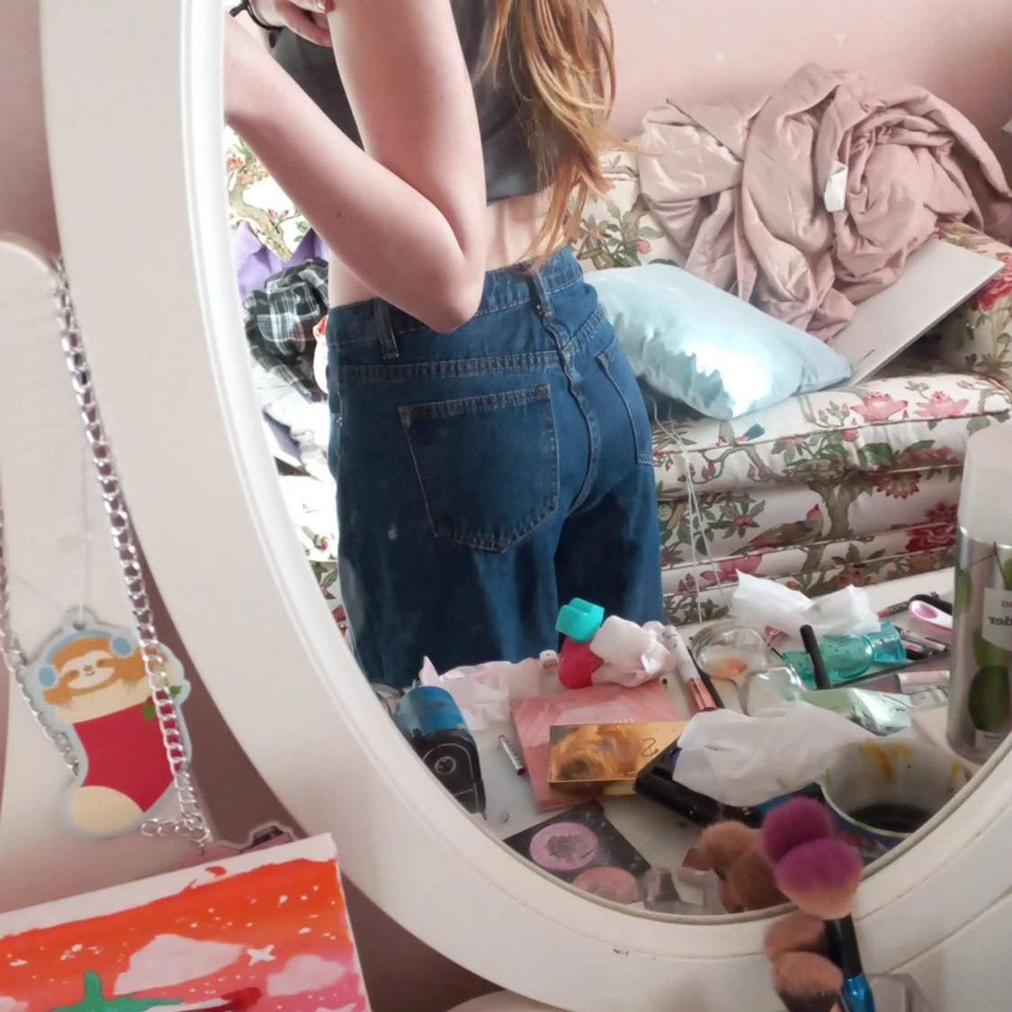 Jeans med hjärtformat - 91