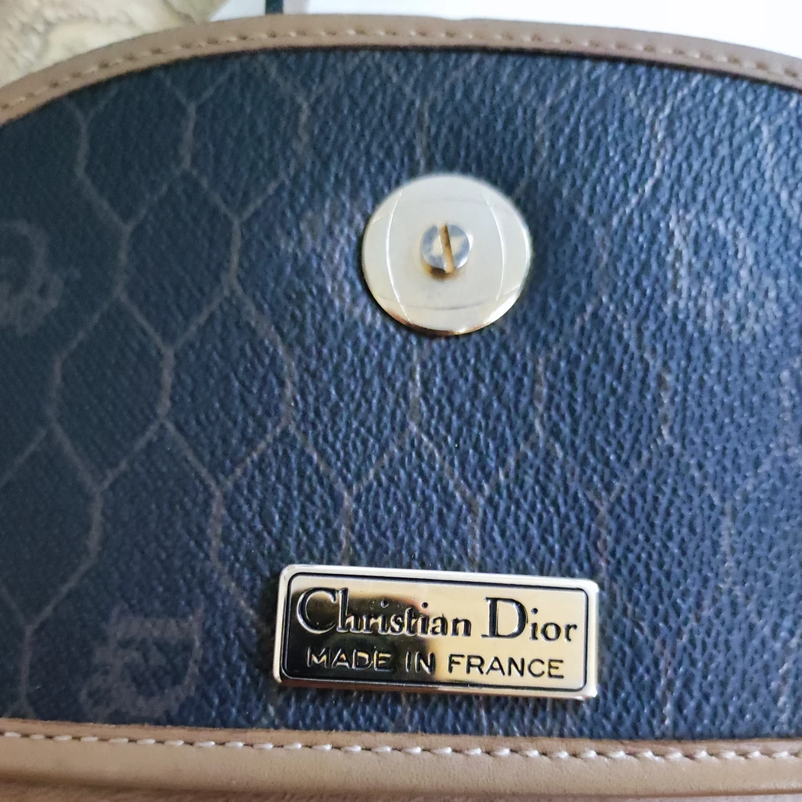 Leather bag brown  - 90