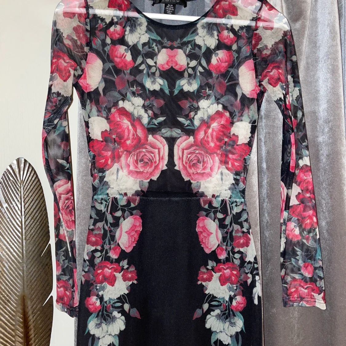 Klänning i mesh - 91