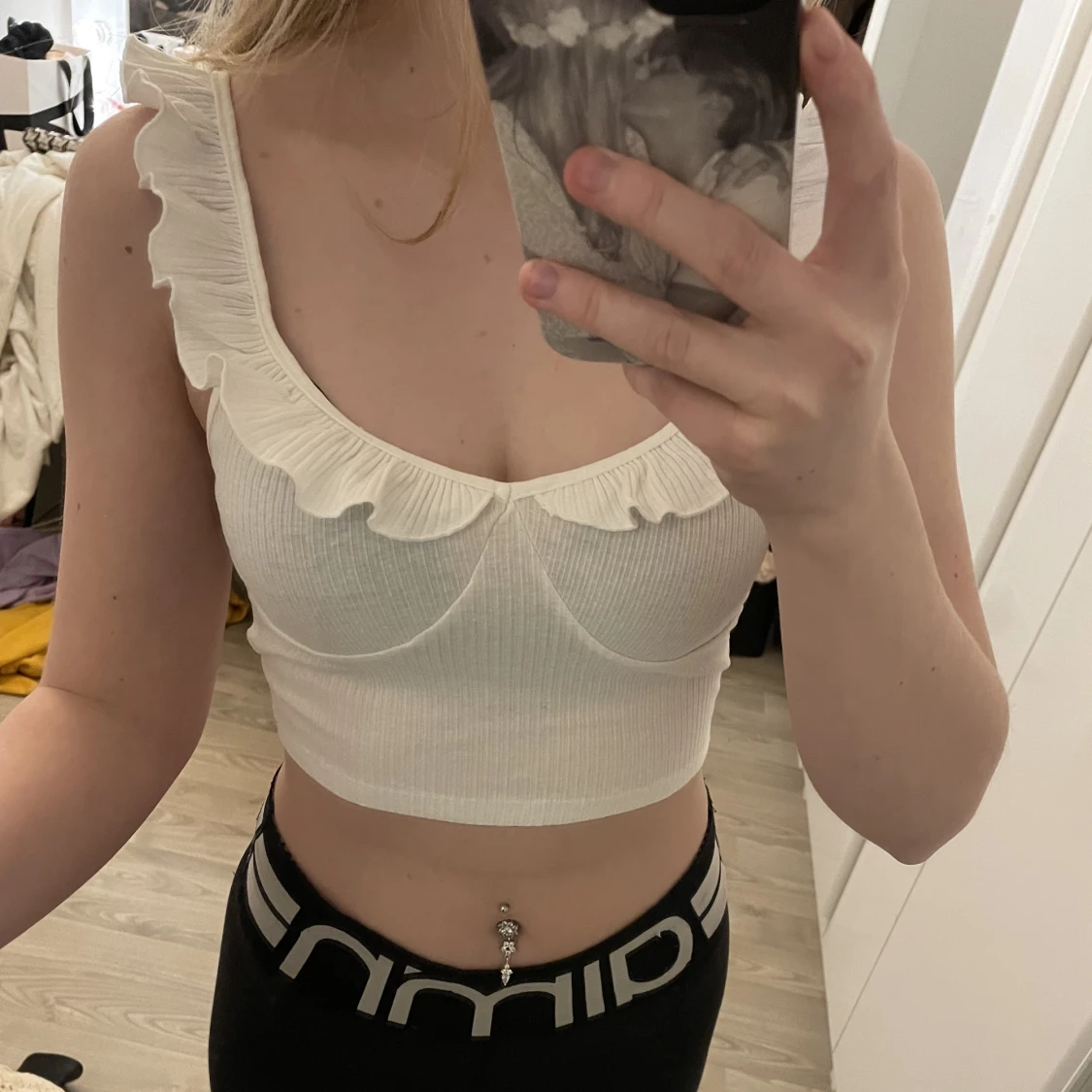 Linne med volang  - 90