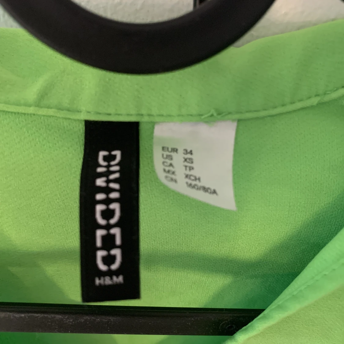 Grön långärmad topp - 90