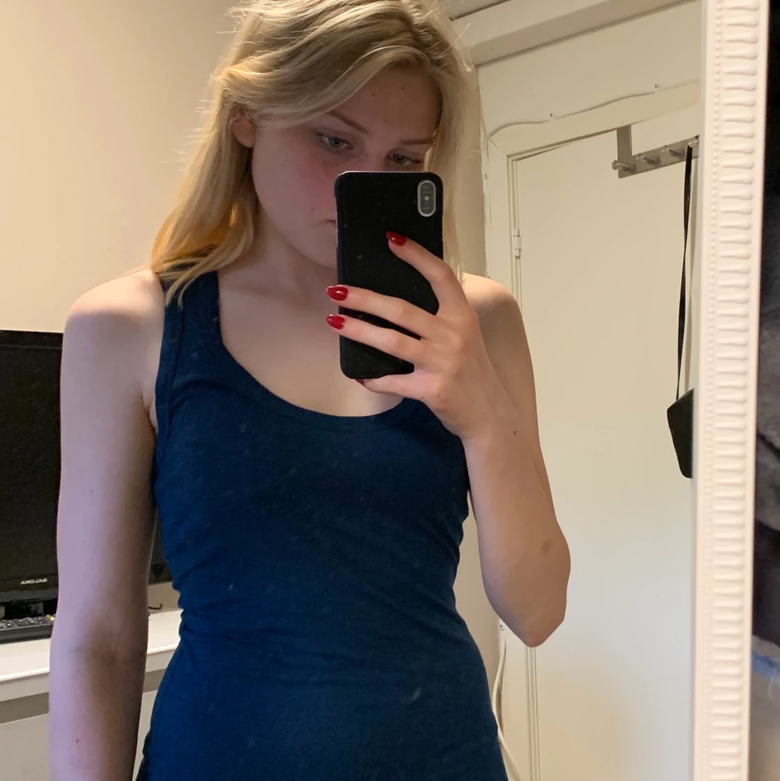 Tunn klänning i storlek XS