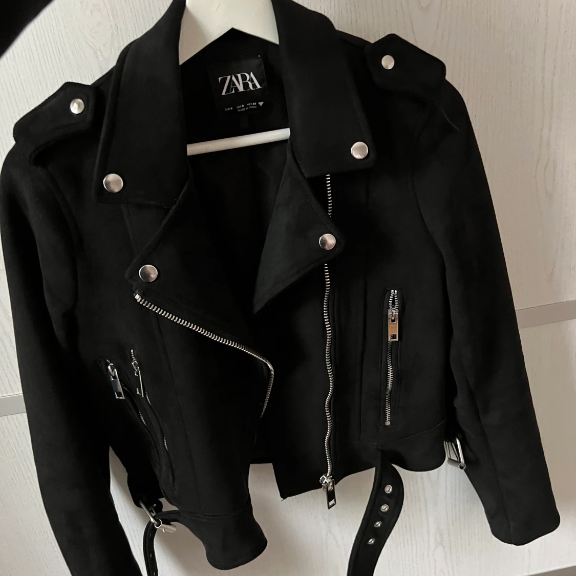 Skinnjacka i mocka från zara - 91