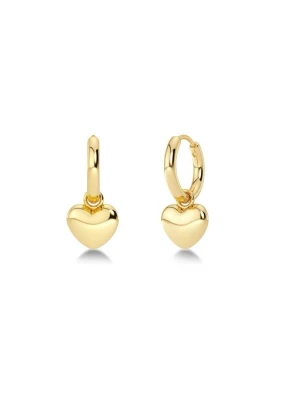 Barley Hoops Gold Edblad - Guld örhängen med hjärtan från Edblad❣️köpta för 349kr 