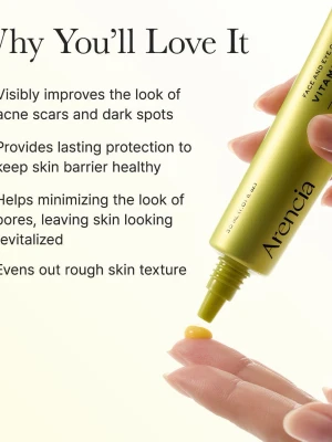 Arencia Vitamin C Glow Shot – Ny & Oöppnad (K-Beauty) - Få äkta koreansk "glass skin"! Helt ny och oöppnad booster från lyxmärket Arencia. Ger maxad lyster, jämnar ut hudtonen och fungerar som en kraftfull antioxidant för trött hy.  • Skick: Ny i originalförpackning (oöppnad) • Bäst före: 2027-11-20  Passa på att fynda exklusiv K-beauty! 🍊 Serumet som ger omedelbart glow.