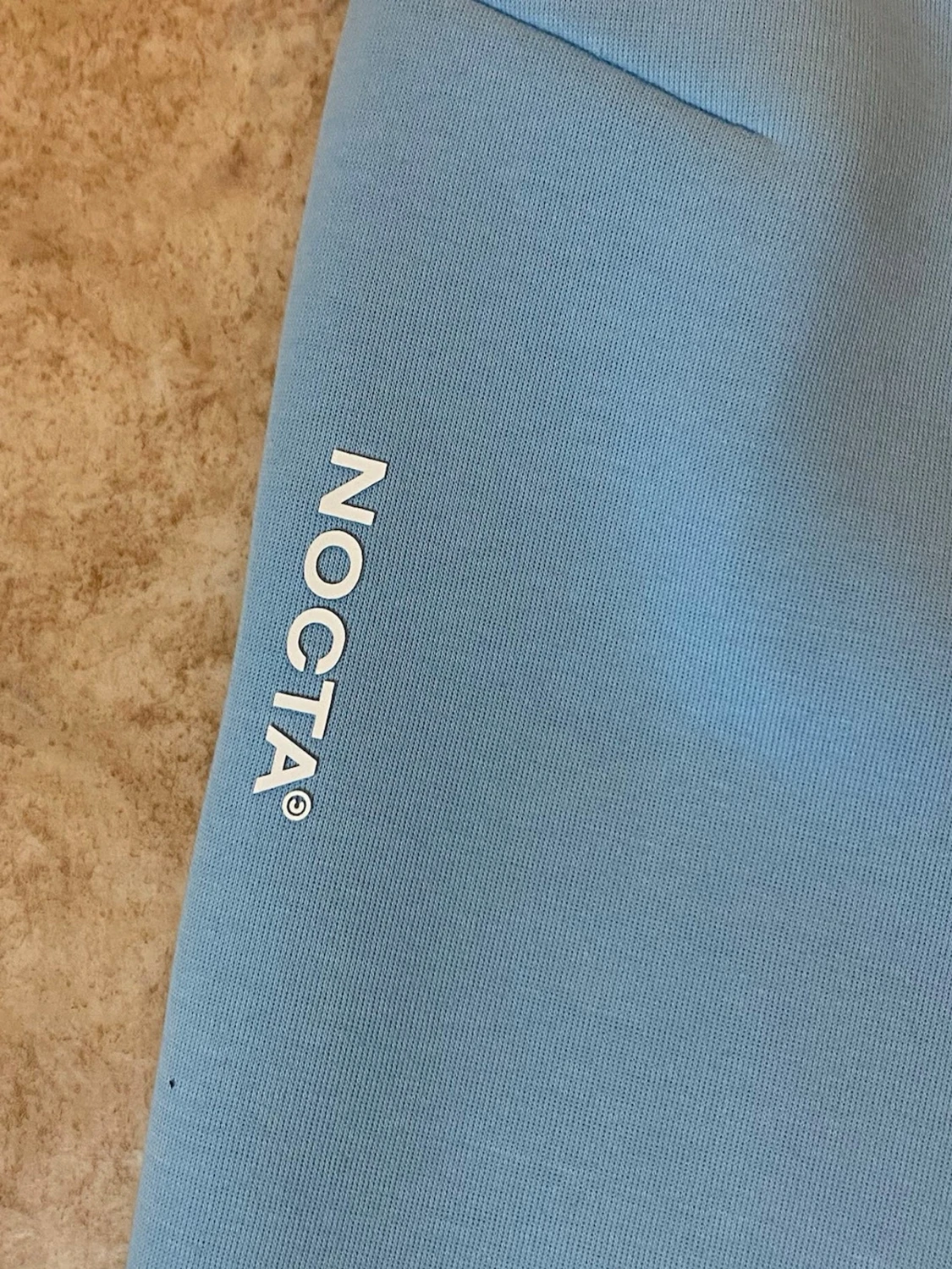 Nike NOCTA ljusblå mjukisbyxor - 4