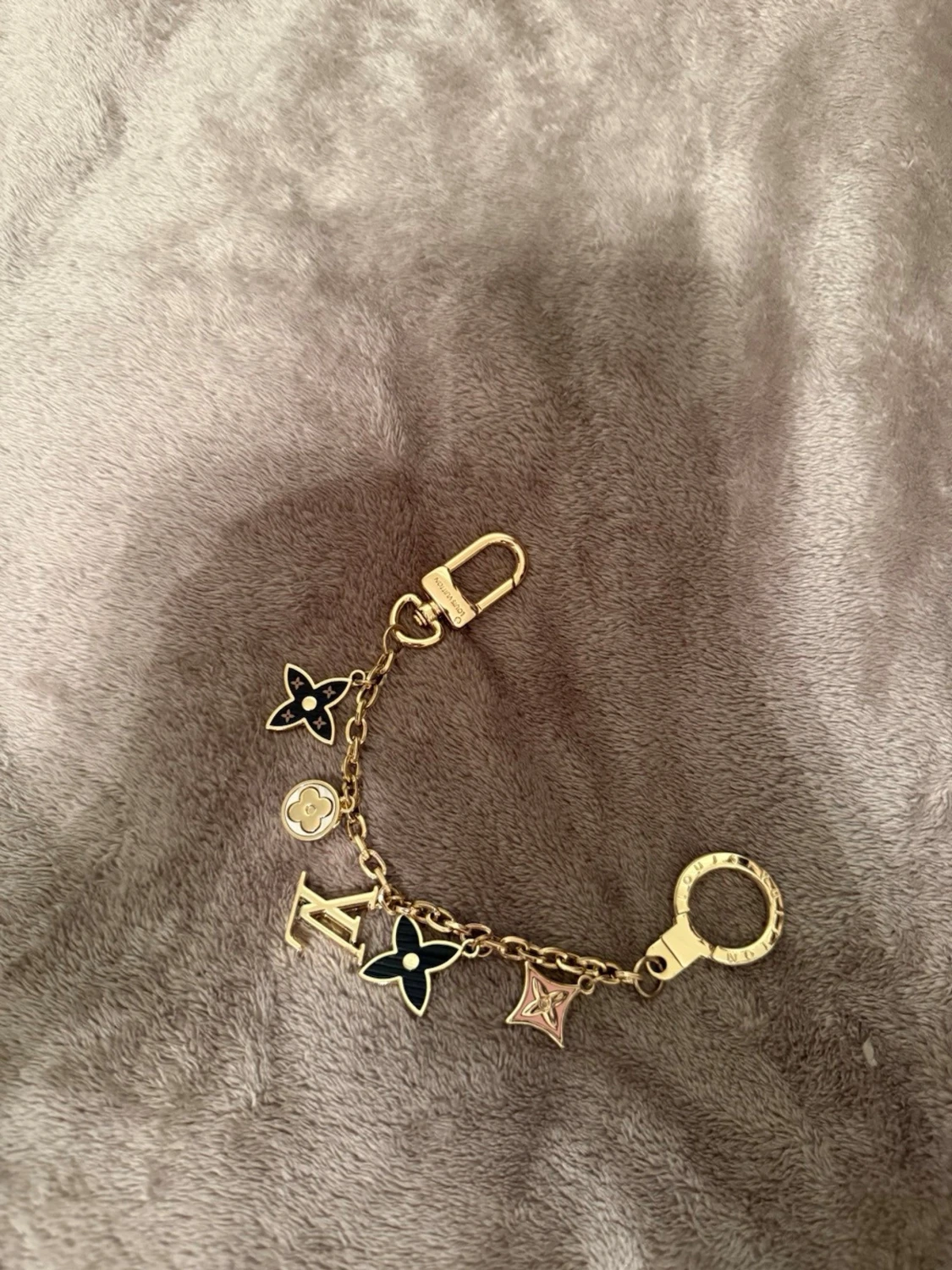 Louis Vuitton guldigt charmarmband - 3