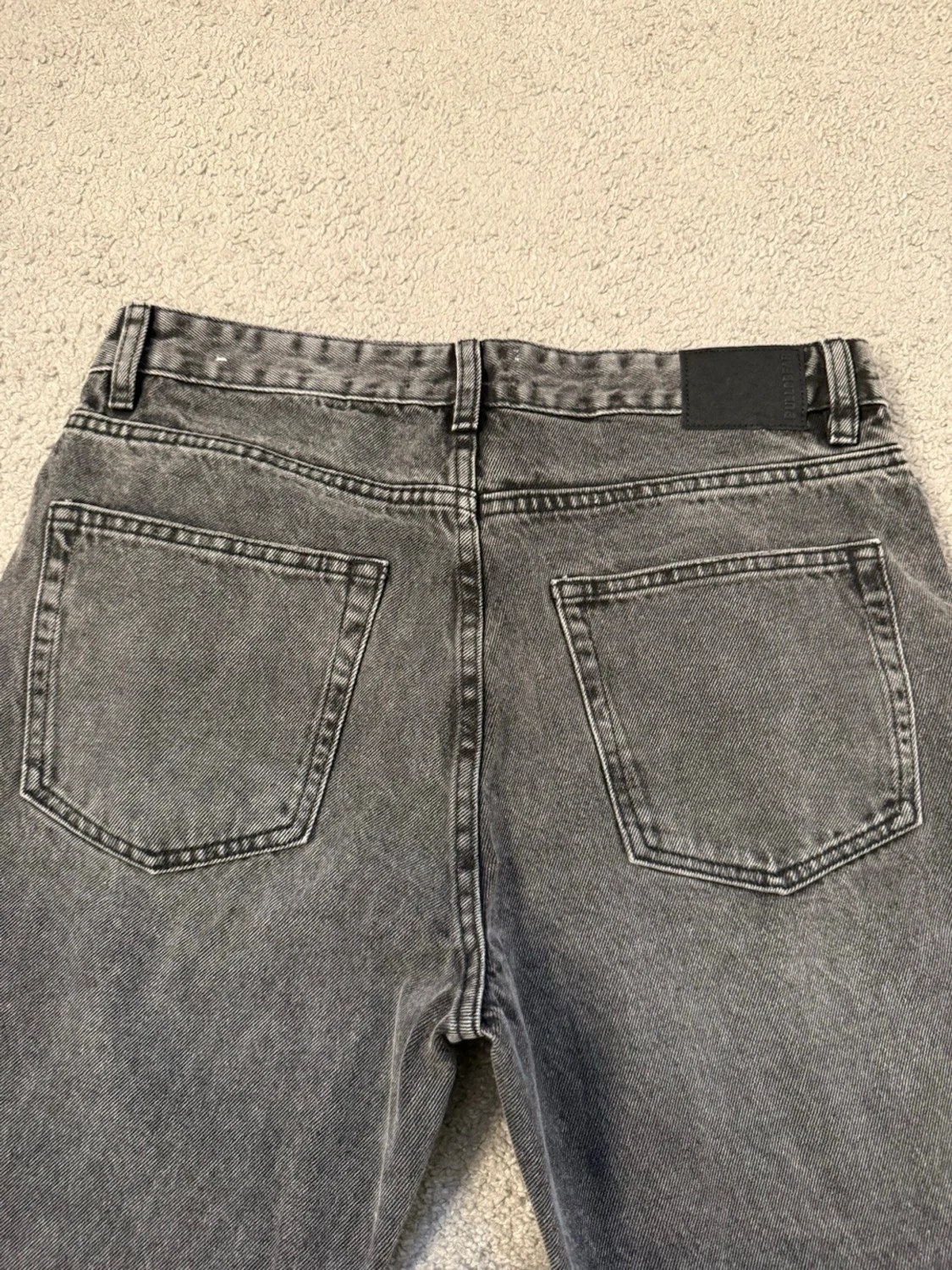 Grå raka jeans från Pull&Bear - 4